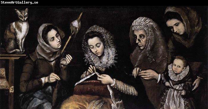 unknow artist The Family of El Greco